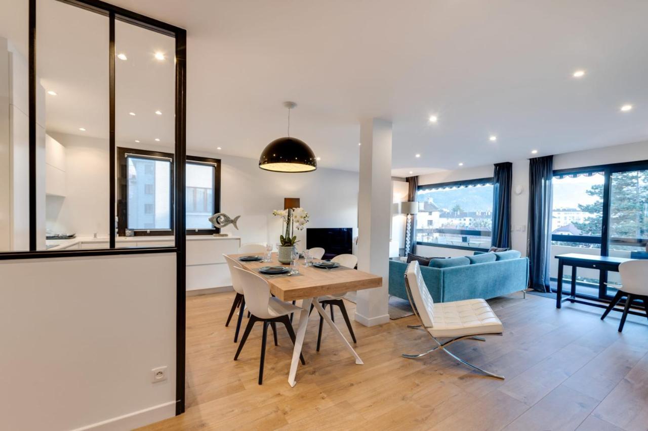 Les Sorbiers - Apartment 2 Bedrooms Top Floor - Parking & Terrace Annecy Exteriér fotografie