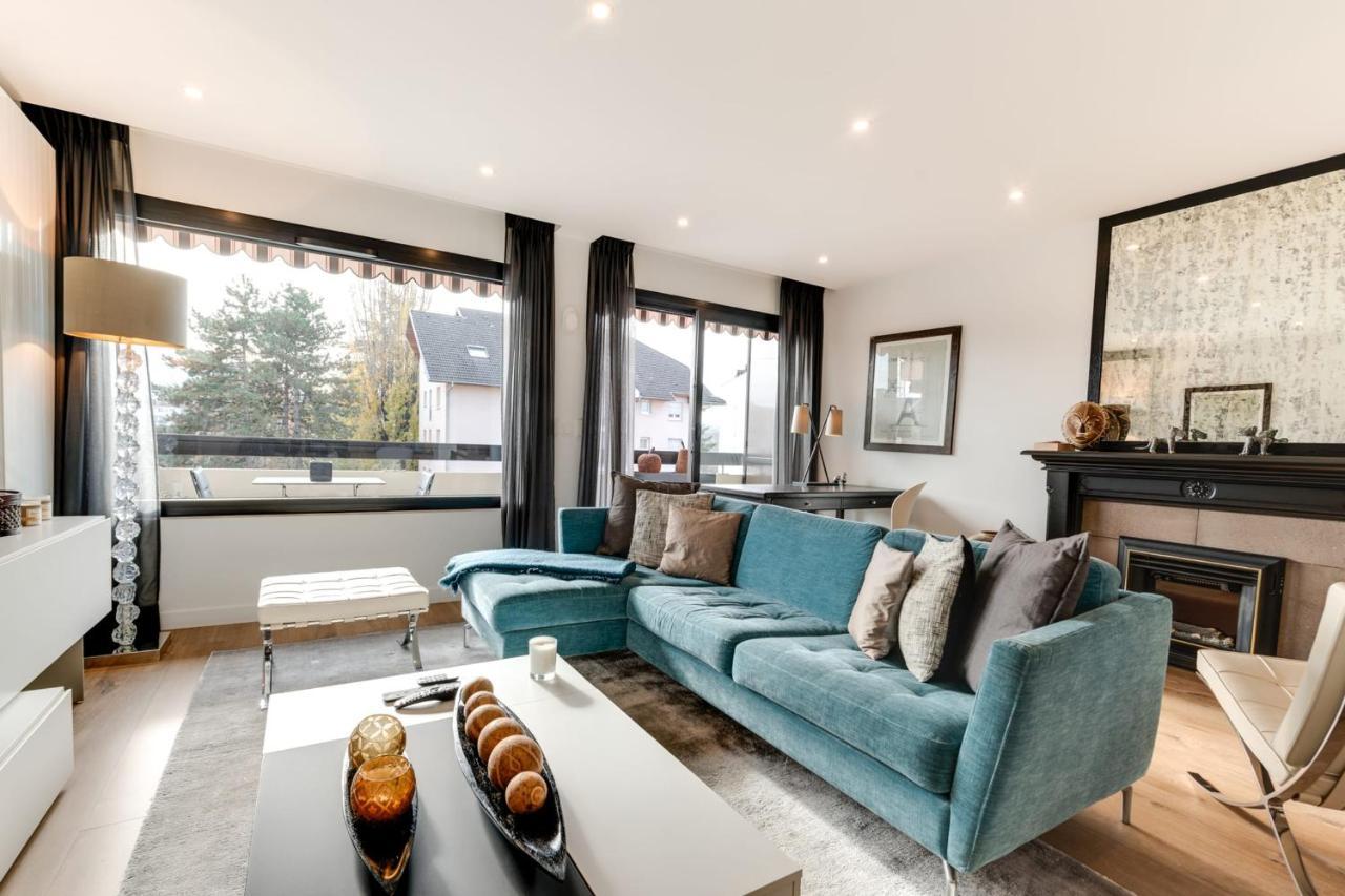 Les Sorbiers - Apartment 2 Bedrooms Top Floor - Parking & Terrace Annecy Exteriér fotografie